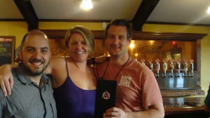 Mike, Geri, and I at Avery Brewery