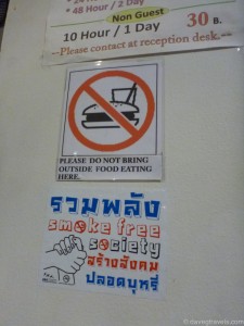 02 -Do Not Bring Outside Food